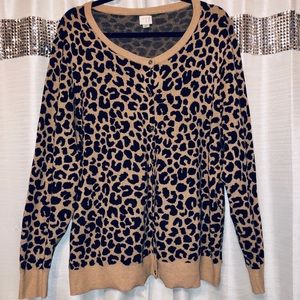 Cheetah Cardigan | A New Day Brand